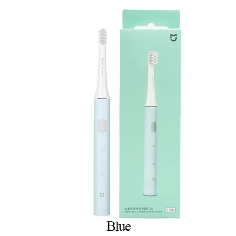 MIJIA T100 Sonic Electric Toothbrush - 30-Day Battery Life, 16500 RPM Vibration, USB Rechargeable, IPX7 Waterproof