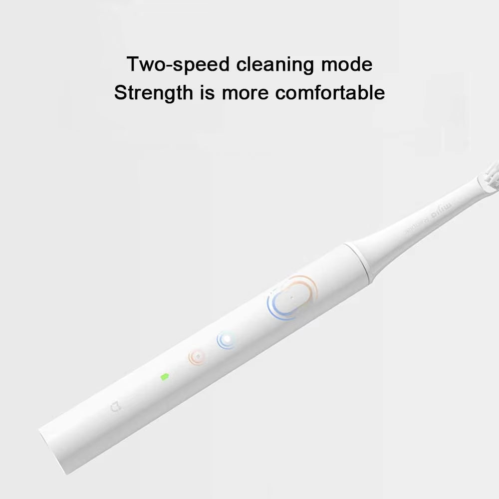MIJIA T100 Sonic Electric Toothbrush - 30-Day Battery Life, 16500 RPM Vibration, USB Rechargeable, IPX7 Waterproof