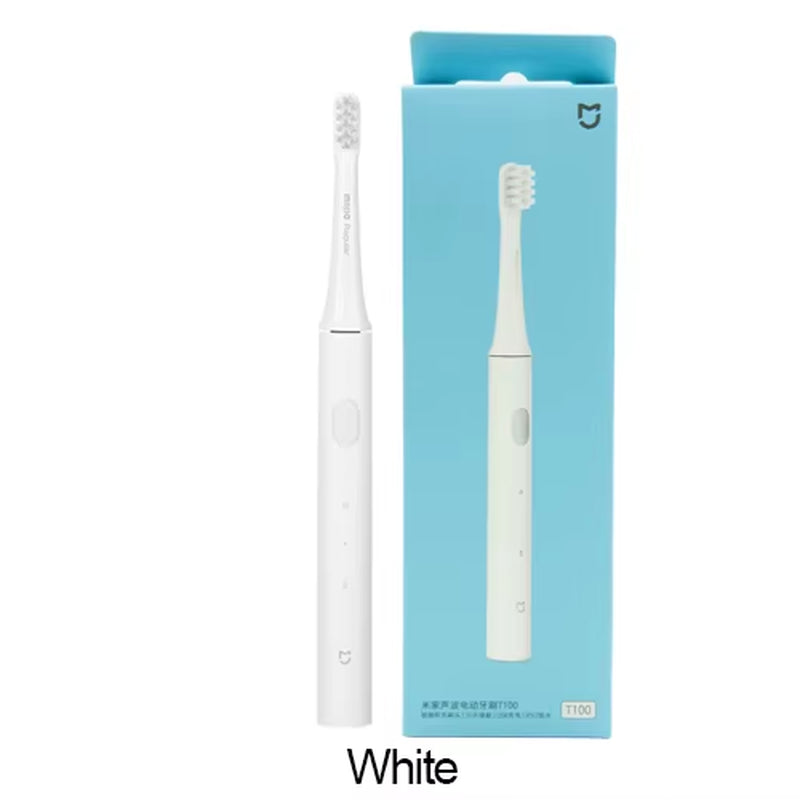 MIJIA T100 Sonic Electric Toothbrush - 30-Day Battery Life, 16500 RPM Vibration, USB Rechargeable, IPX7 Waterproof
