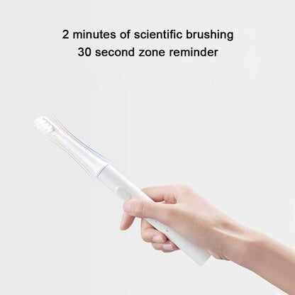 MIJIA T100 Sonic Electric Toothbrush - 30-Day Battery Life, 16500 RPM Vibration, USB Rechargeable, IPX7 Waterproof